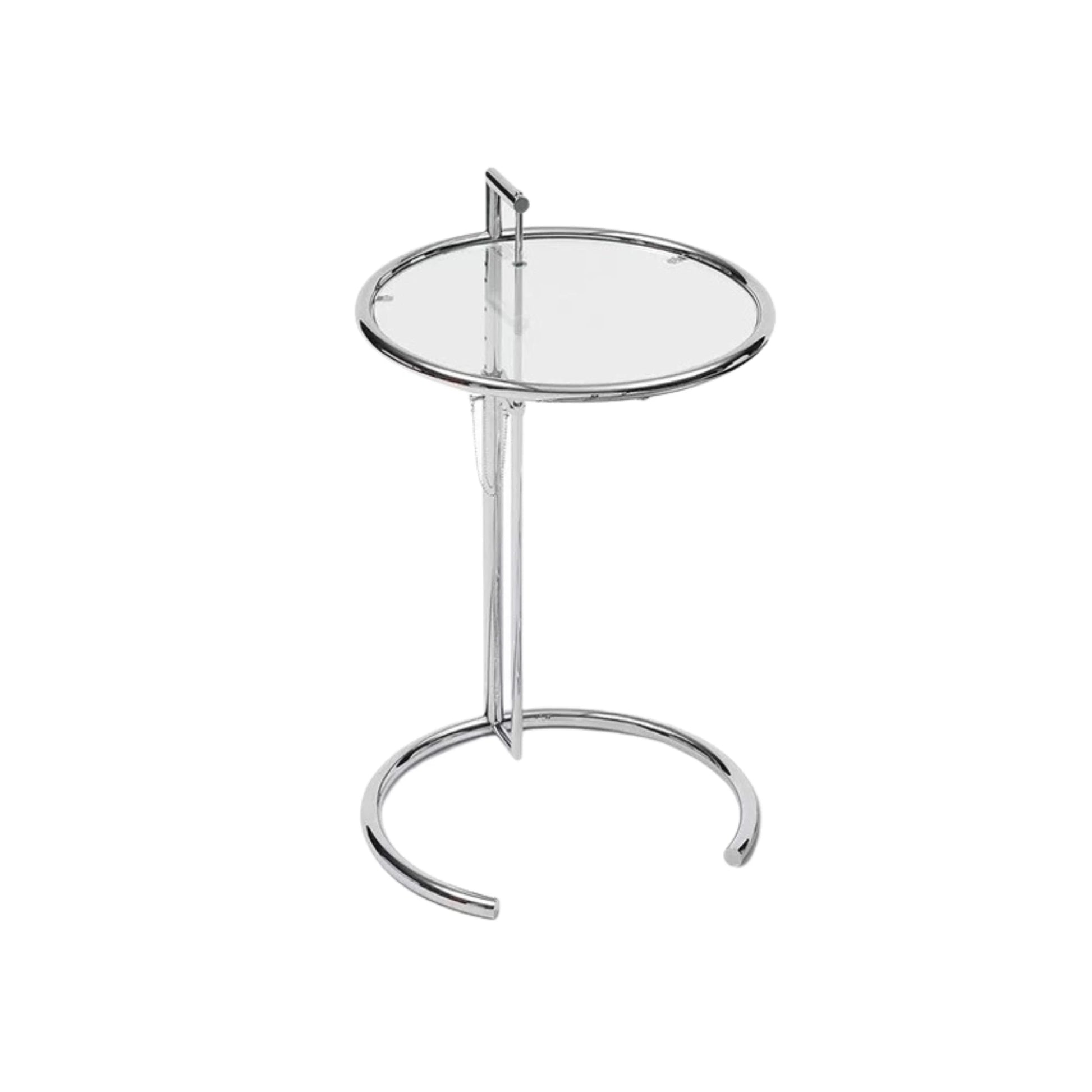 Eileen Gray Glass Side Table Replica