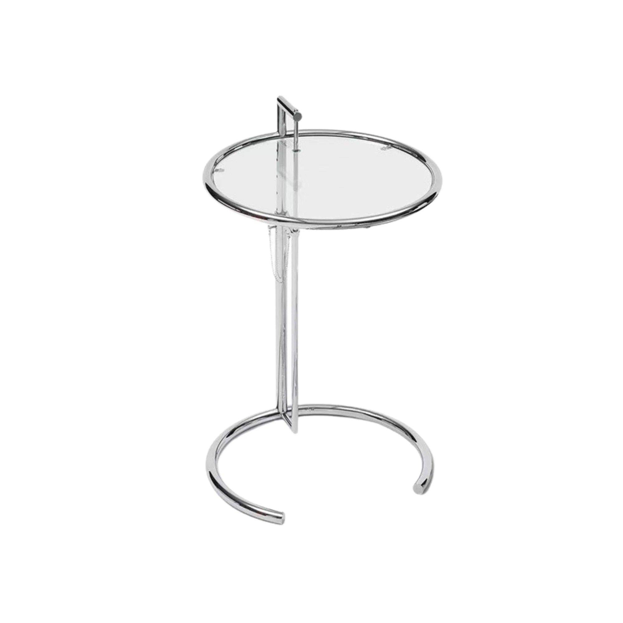 Eileen Gray Glass Side Table Replica