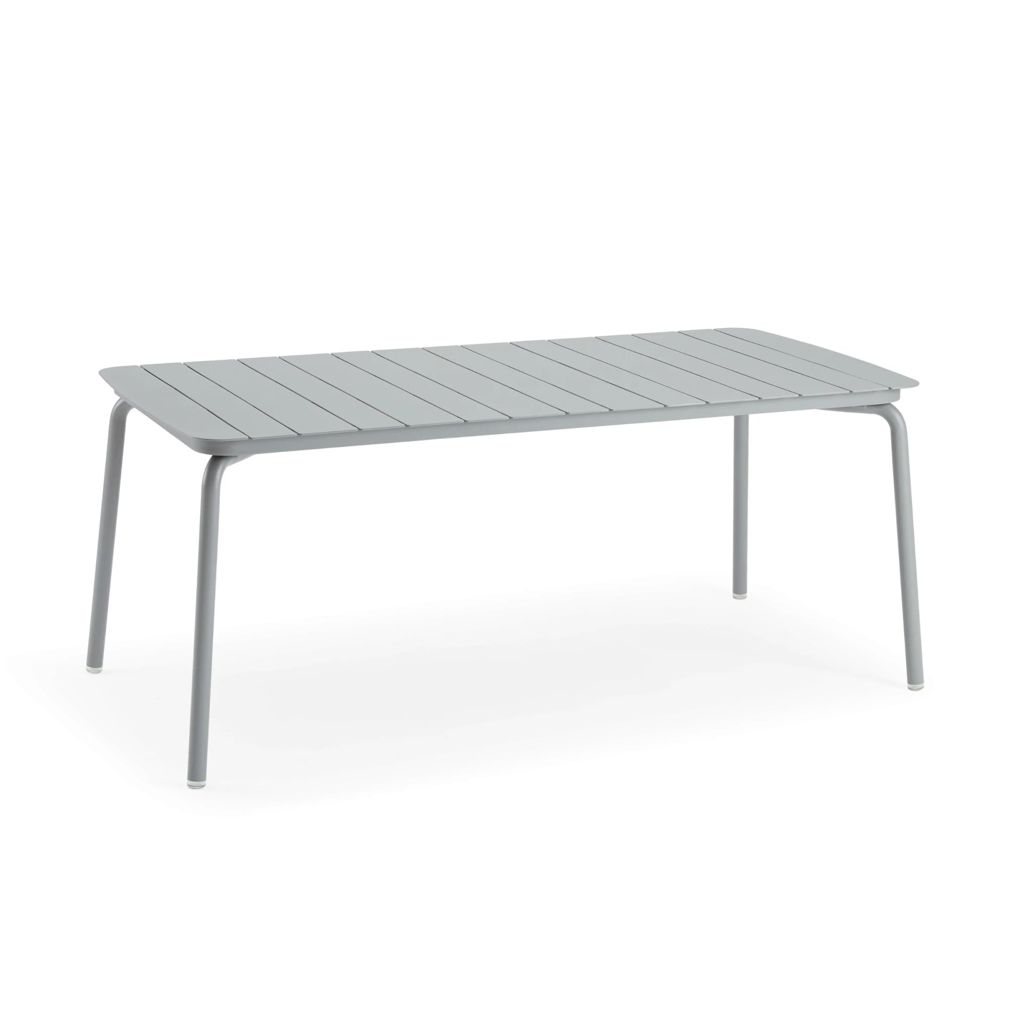 Wellmax Verano Outdoor Aluminium Rectangle Dining Table, Grey