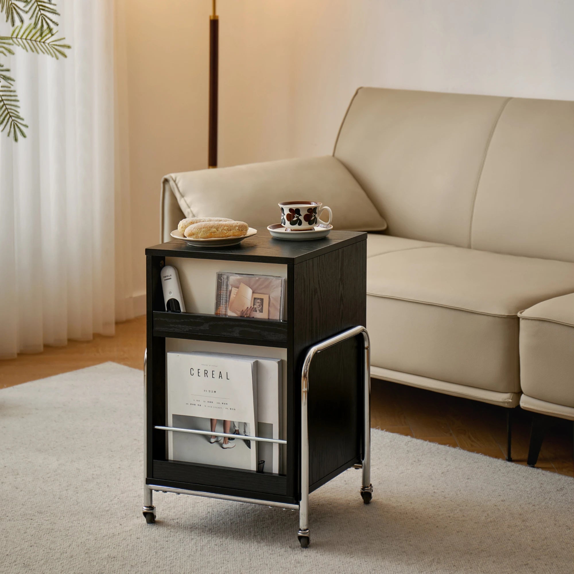 Linspire Meadow Movable Office Open Storage Cabinet